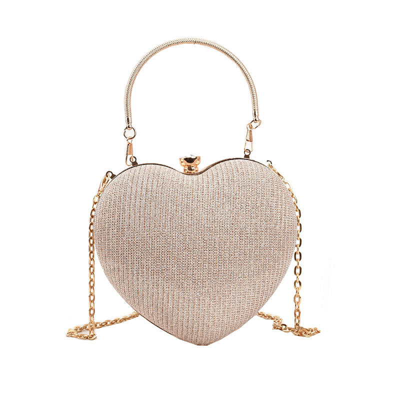 Crossbody Peach Heart Bag For Women – CheapDeals