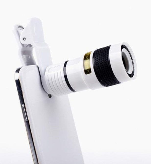 Clip-On Smartphone Zoom Lens - iPhone - iPhone - Téléphone portable Caméra  Télescope
